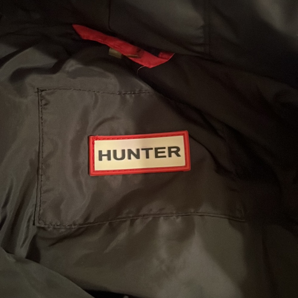 Hunter Black Puffer Ski Jacket with Hood - Picture 5 of 5